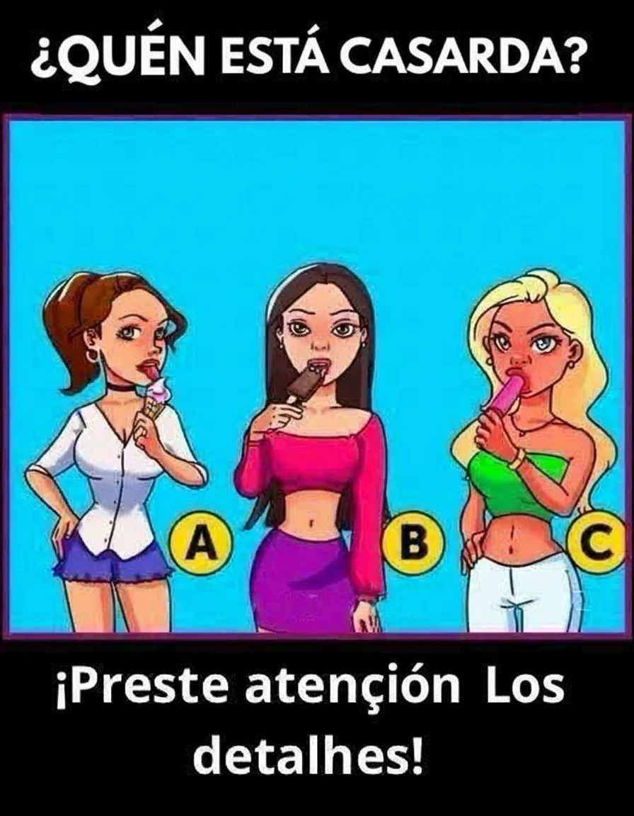 Prueba: ¿cuál de estas mujeres está casada? Descubre la pista oculta
