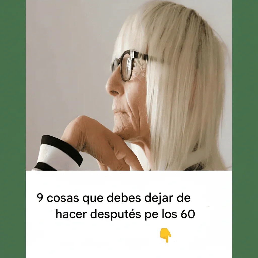 La vida empieza a los 60: 9 hábitos que abandonar para vivir con más ligereza