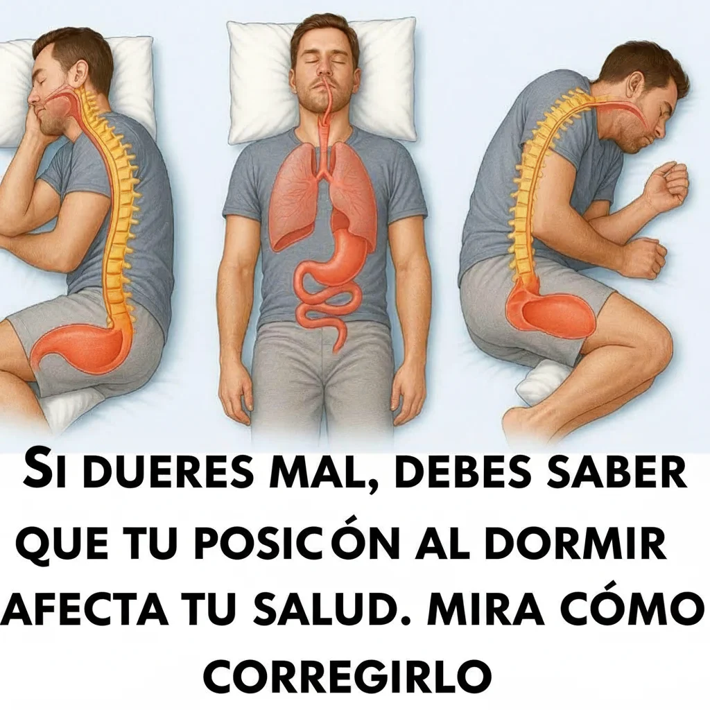 La Influencia Inesperada: Cómo Tu Posición al Dormir Modela Tu Salud y Bienestar
