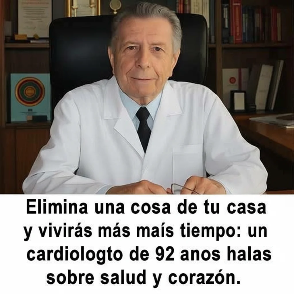 La Clave Inesperada para una Vida Más Larga: El Hábito Doméstico que un Cardiólogo Centenario Sugiere Abandonar