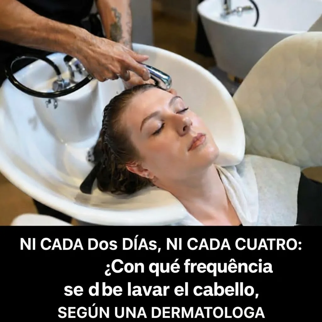 Ni cada dos, ni cada cuatro días: una dermatóloga revela con qué frecuencia lavar el cabello realmente
