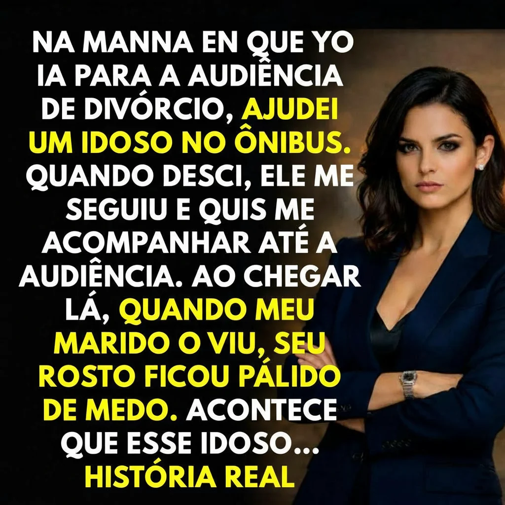 Ayudé a un anciano en el autobús; era profesor de Derecho. ¡Mi arrogante marido se arrodilló al reconocerlo!