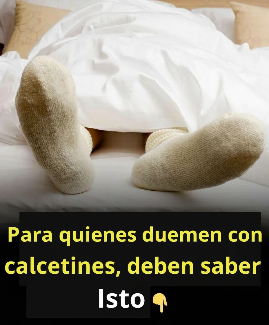 Dormir con calcetines: ¿bueno o malo? Lo que debes saber