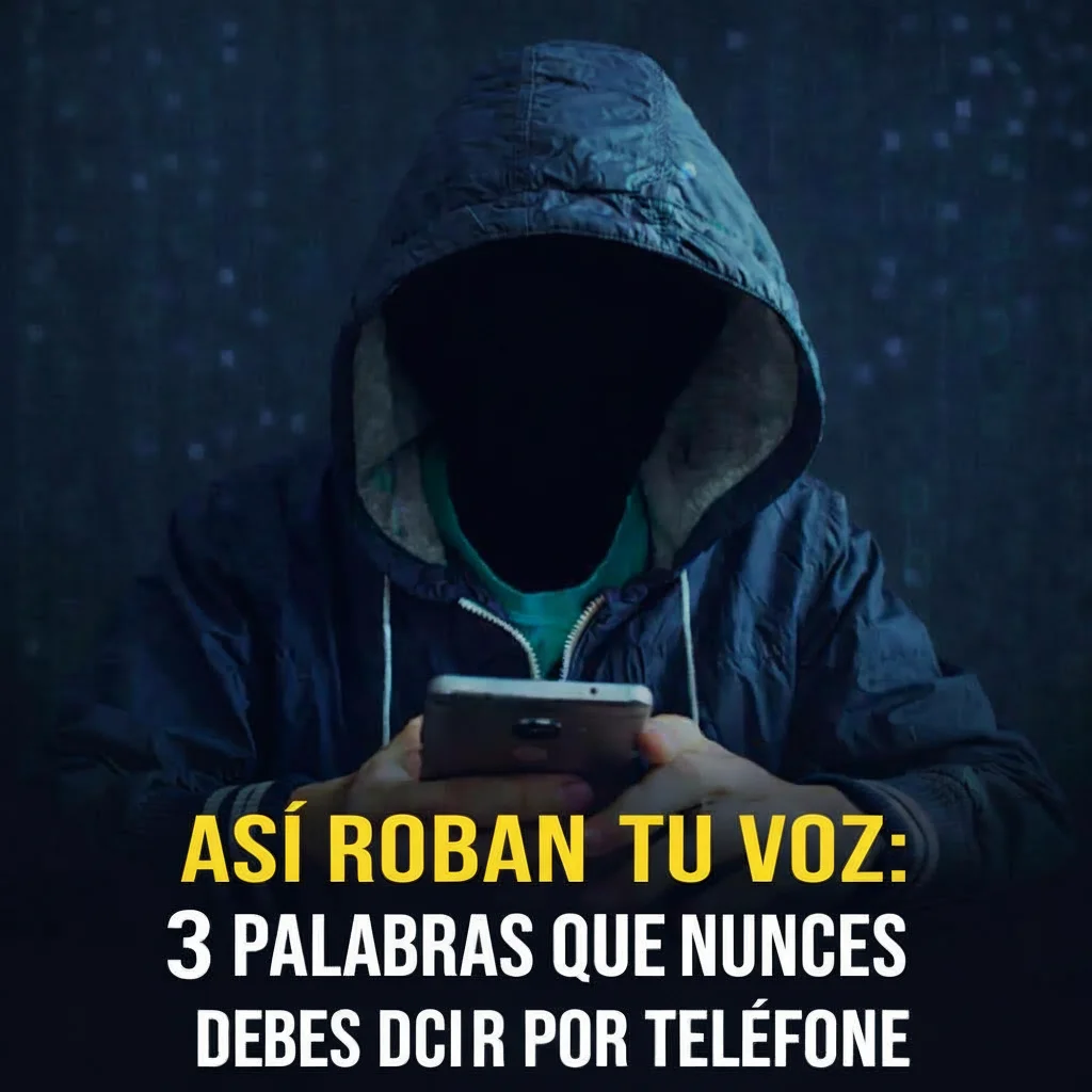 Así roban tu voz: Las tres palabras que nunca debes decir por teléfono para evitar estafas