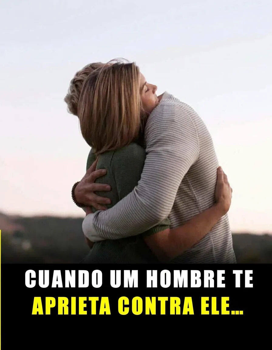 ¿Por qué un hombre te abraza con tanta intensidad? Descubre su significado...