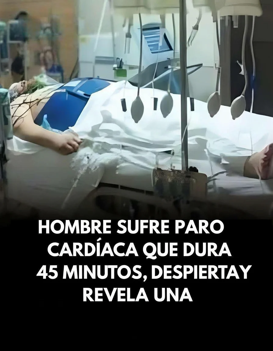 Hombre revela una visión aterradora de la vida después de la muerte tras un paro cardíaco de 45 minutos
