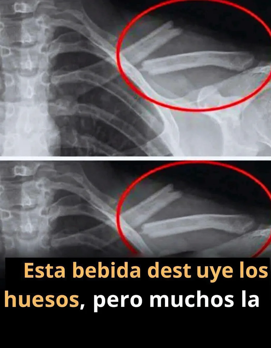 ¿Este líquido destruye los huesos? ¿Sabes de qué bebida hablo?